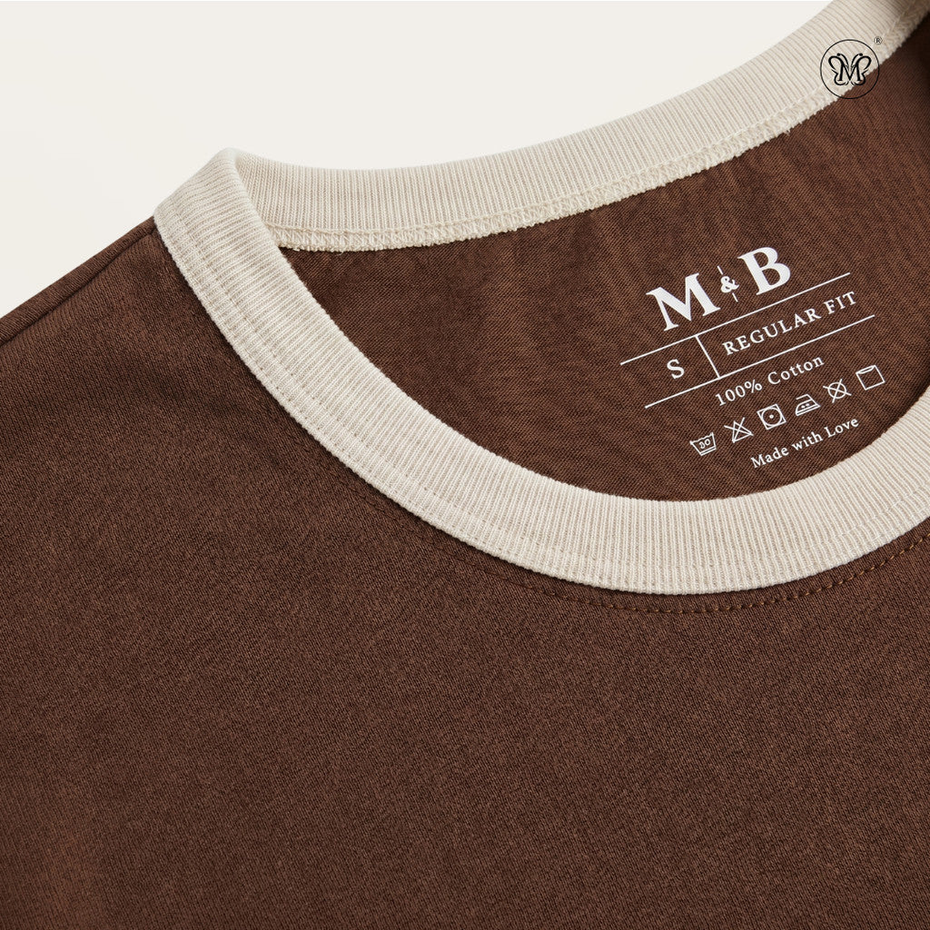 Classic Ringer Minimal T-Shirt