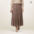 Soft Flow Tiered Maxi Skirt