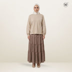 Soft Flow Tiered Maxi Skirt