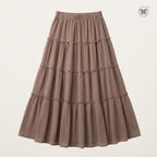 Soft Flow Tiered Maxi Skirt
