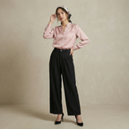 Soft-Pleated Waist Pants