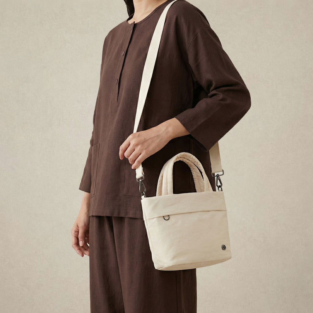 Padded Mini Crossbody Tote