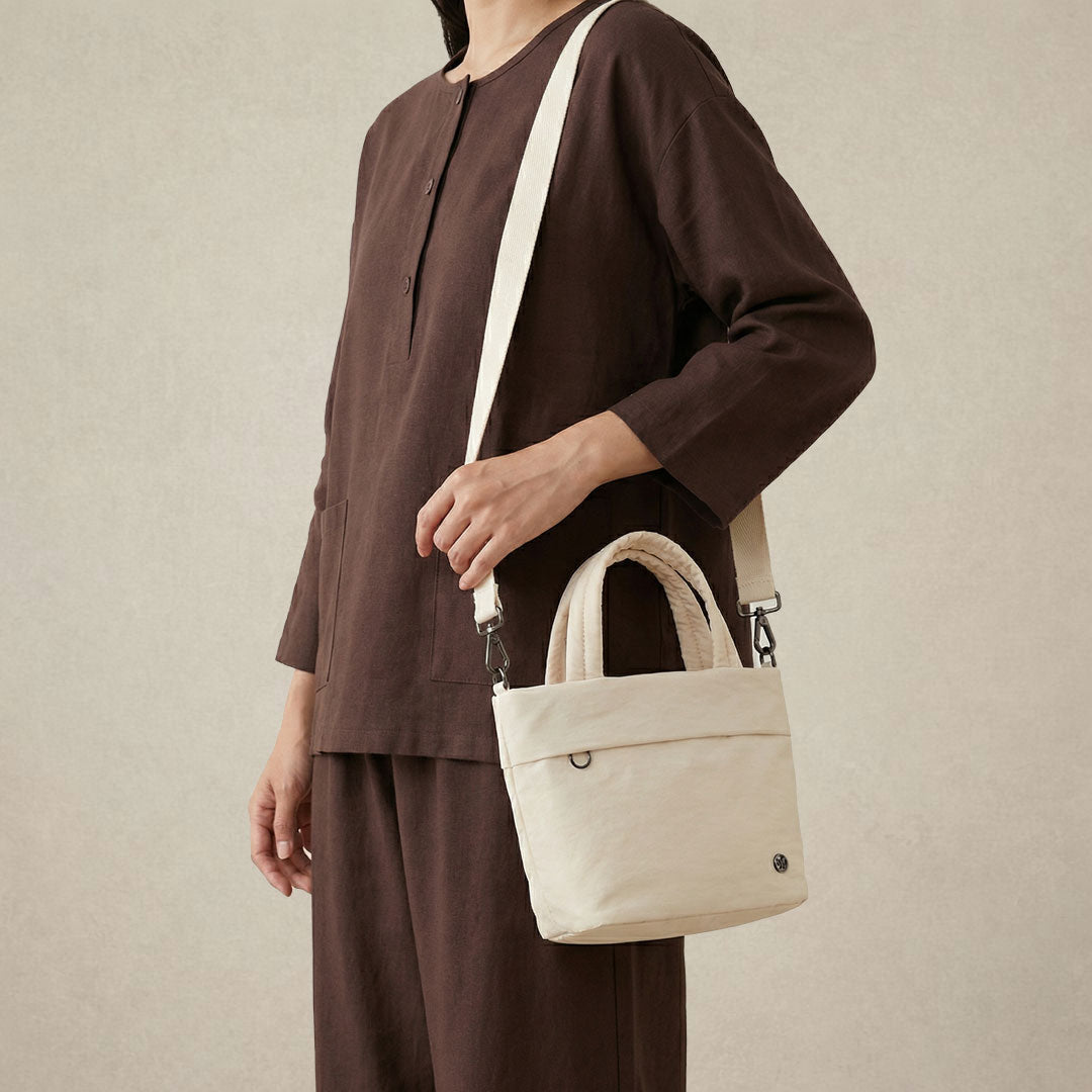 Padded Mini Crossbody Tote