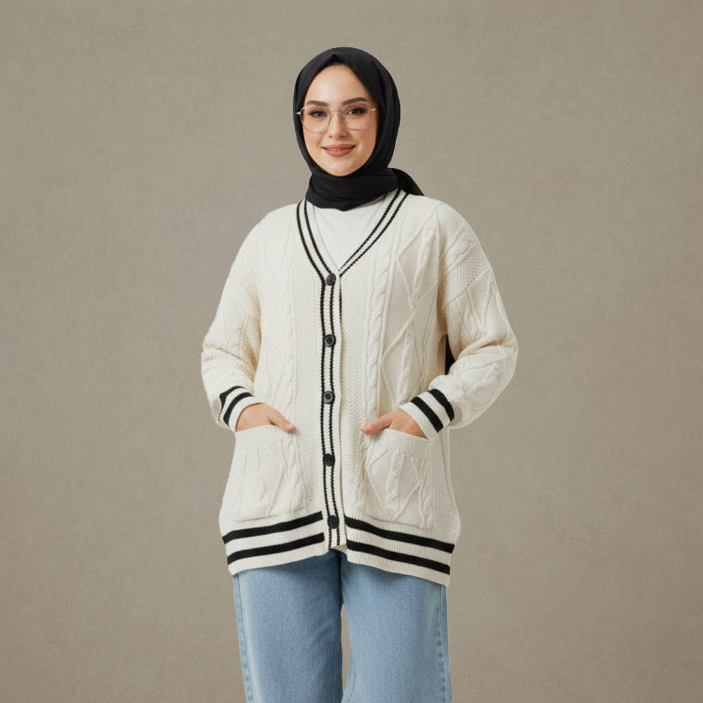 Baggy Outerwear Knitwear