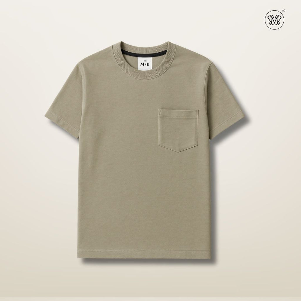 Basic Pocket Men’s Basic Pocket T-Shirt – M&B
