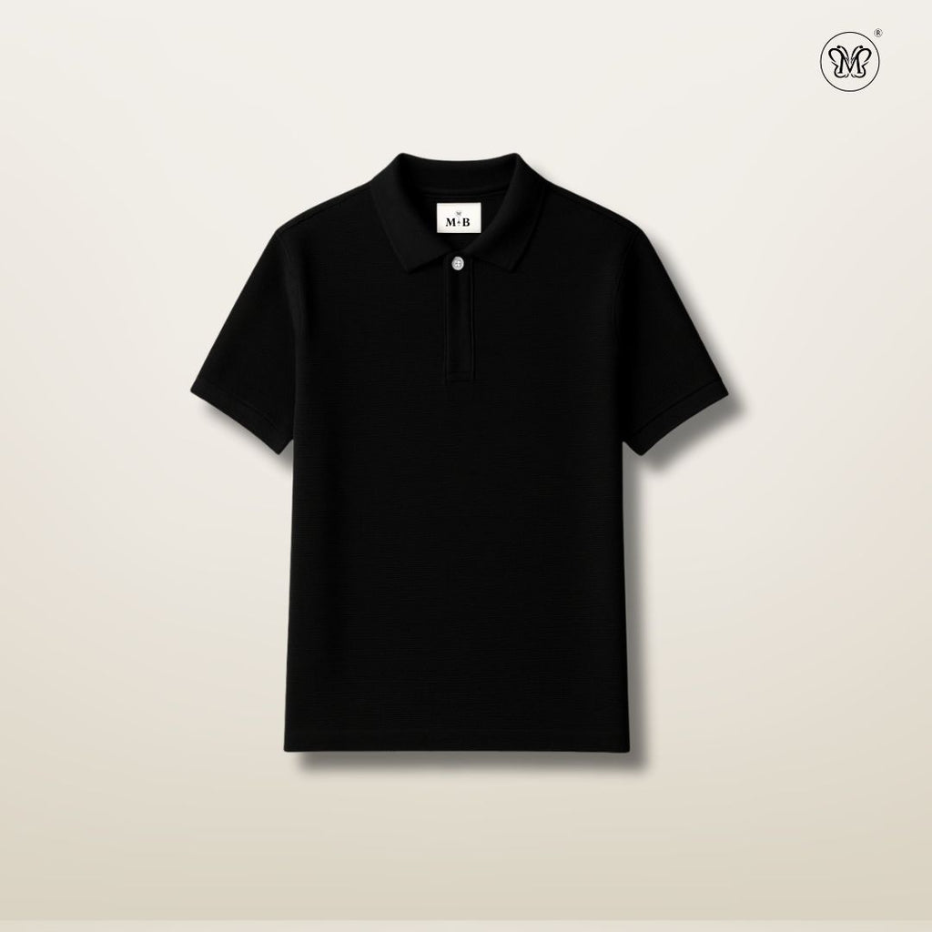 Men’s Polo Shirt Texture Pique