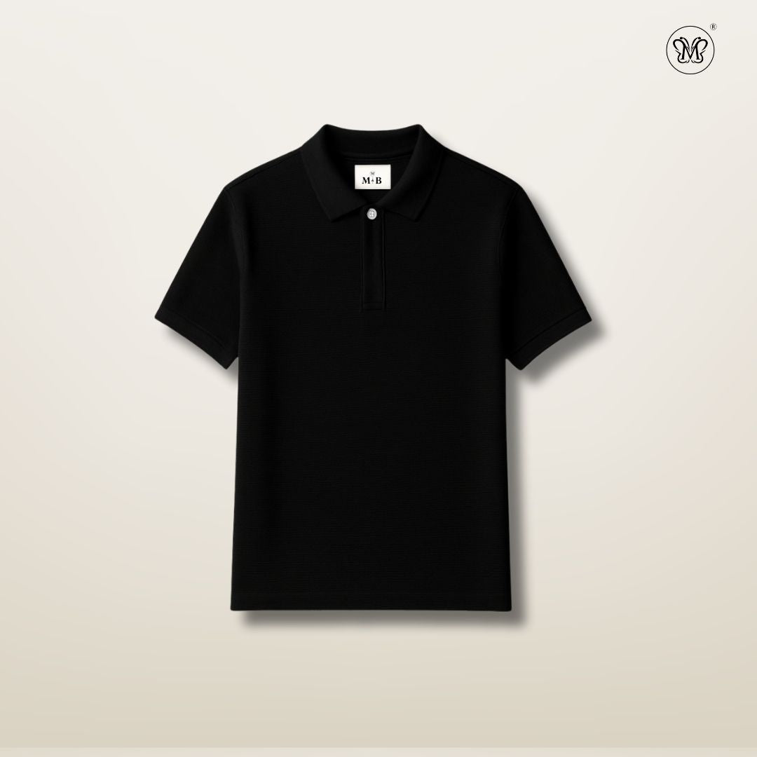 Men’s Polo Shirt Texture Pique