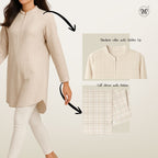 Printed Long Tunic Top