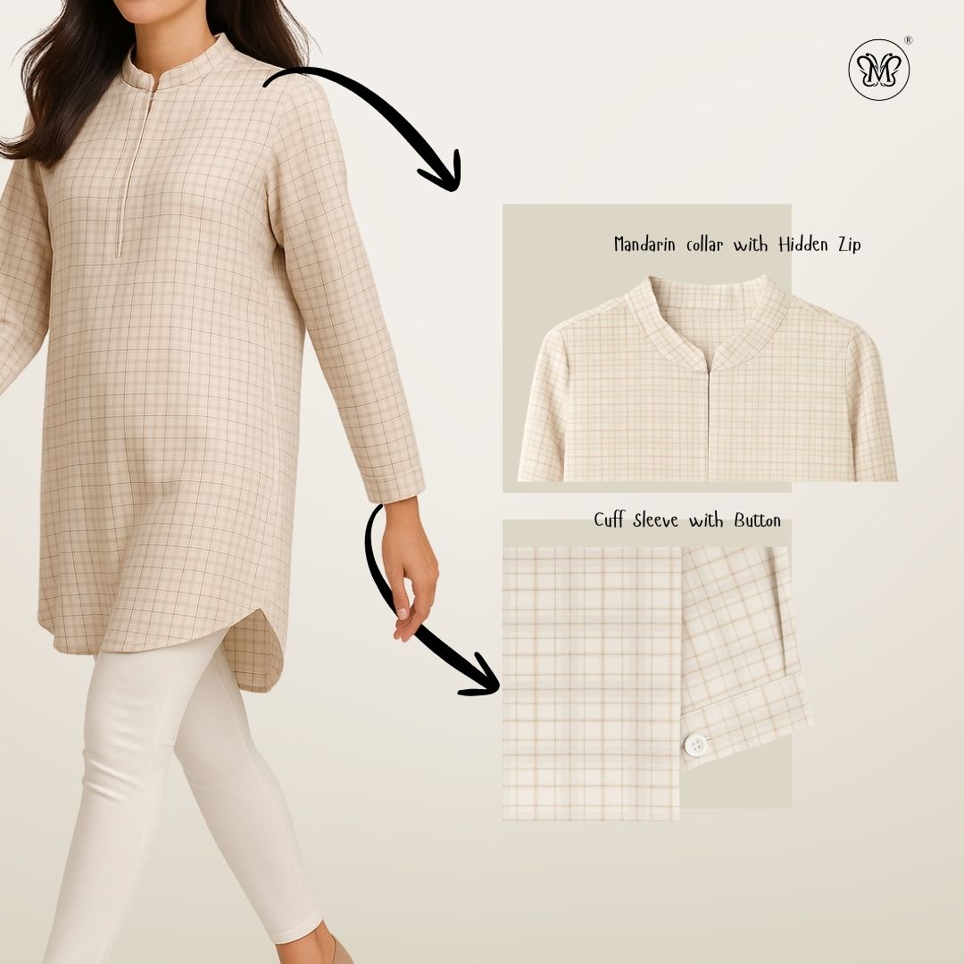 Printed Long Tunic Top