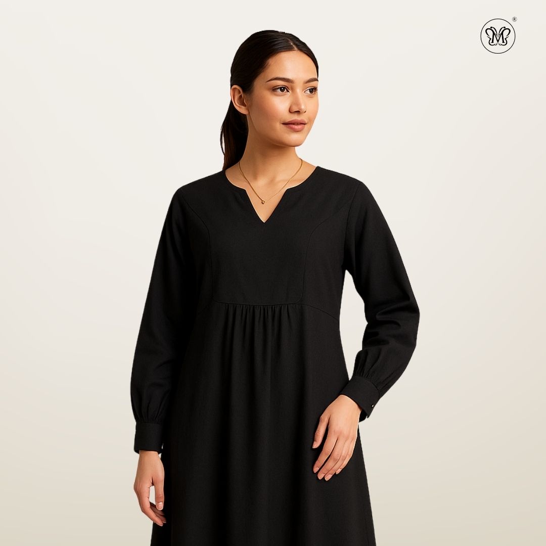 V-Neck Maxi Dress