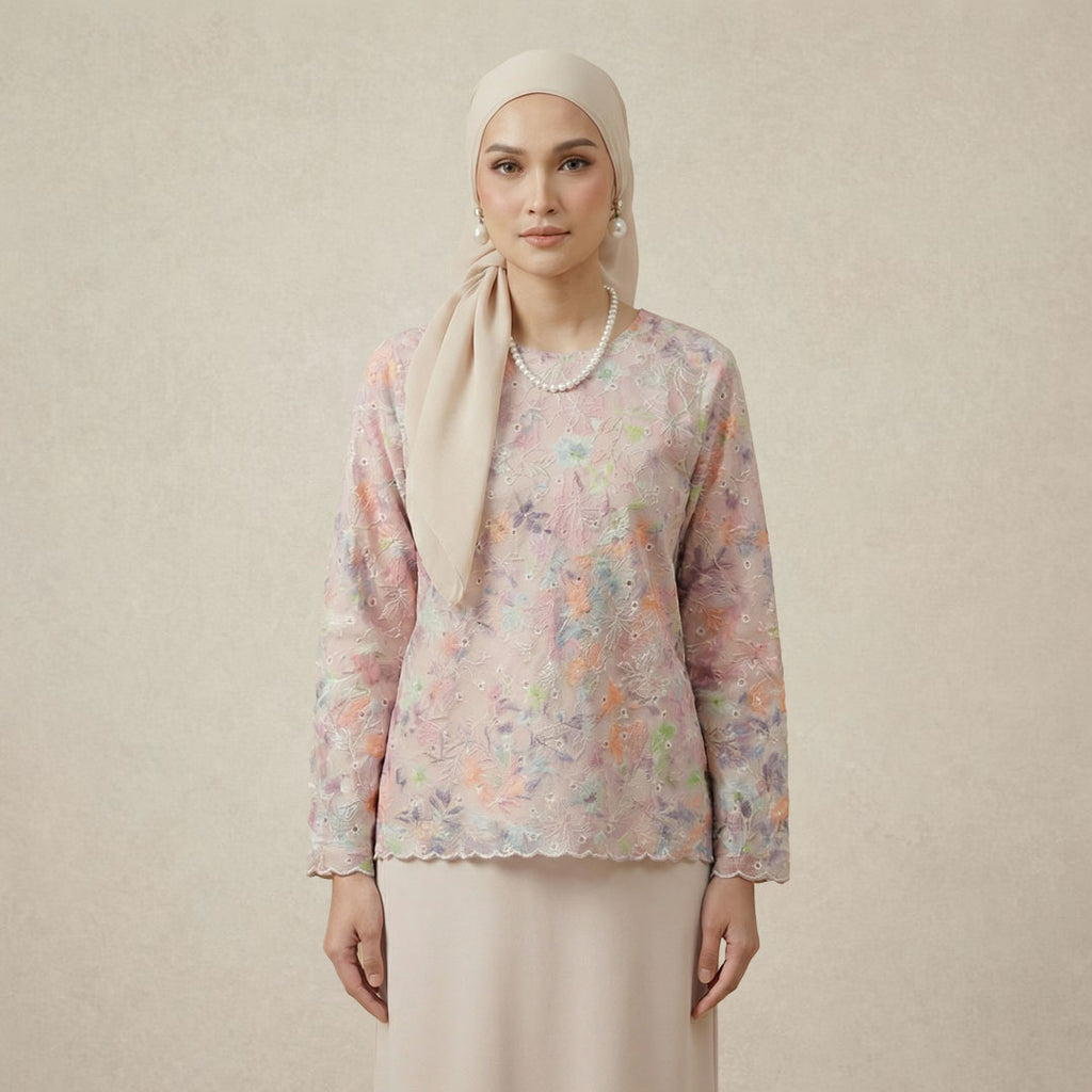 Floral Embroidered Lace