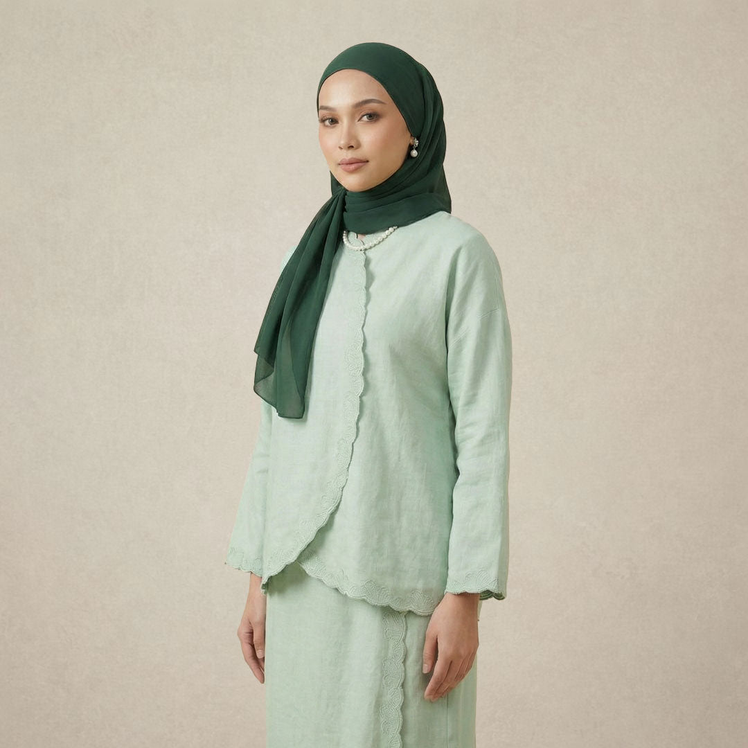 Soft Scallop Embroidery