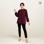 Modest Top With Soft Drape