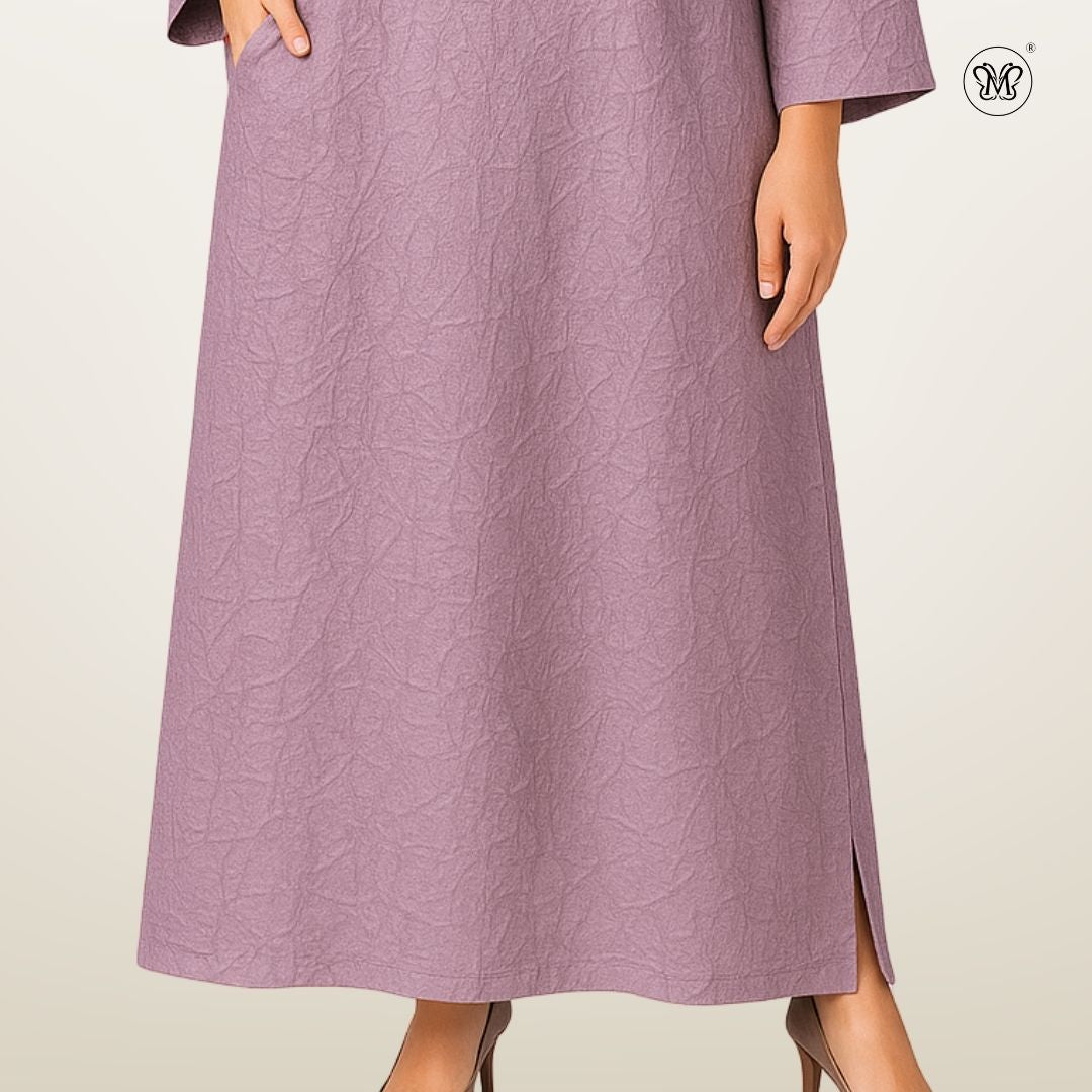 Textured Maxi Dress