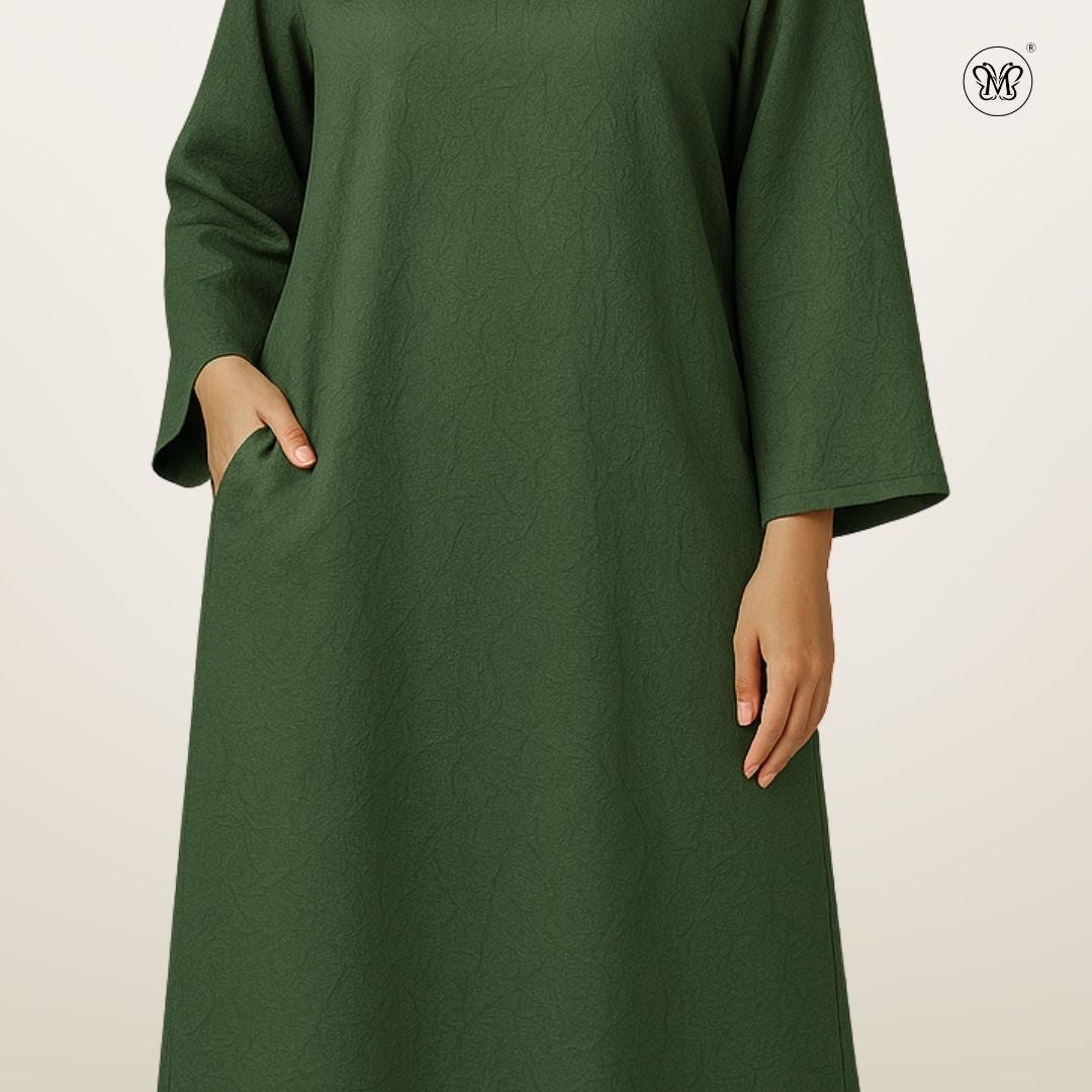 Textured Maxi Dress