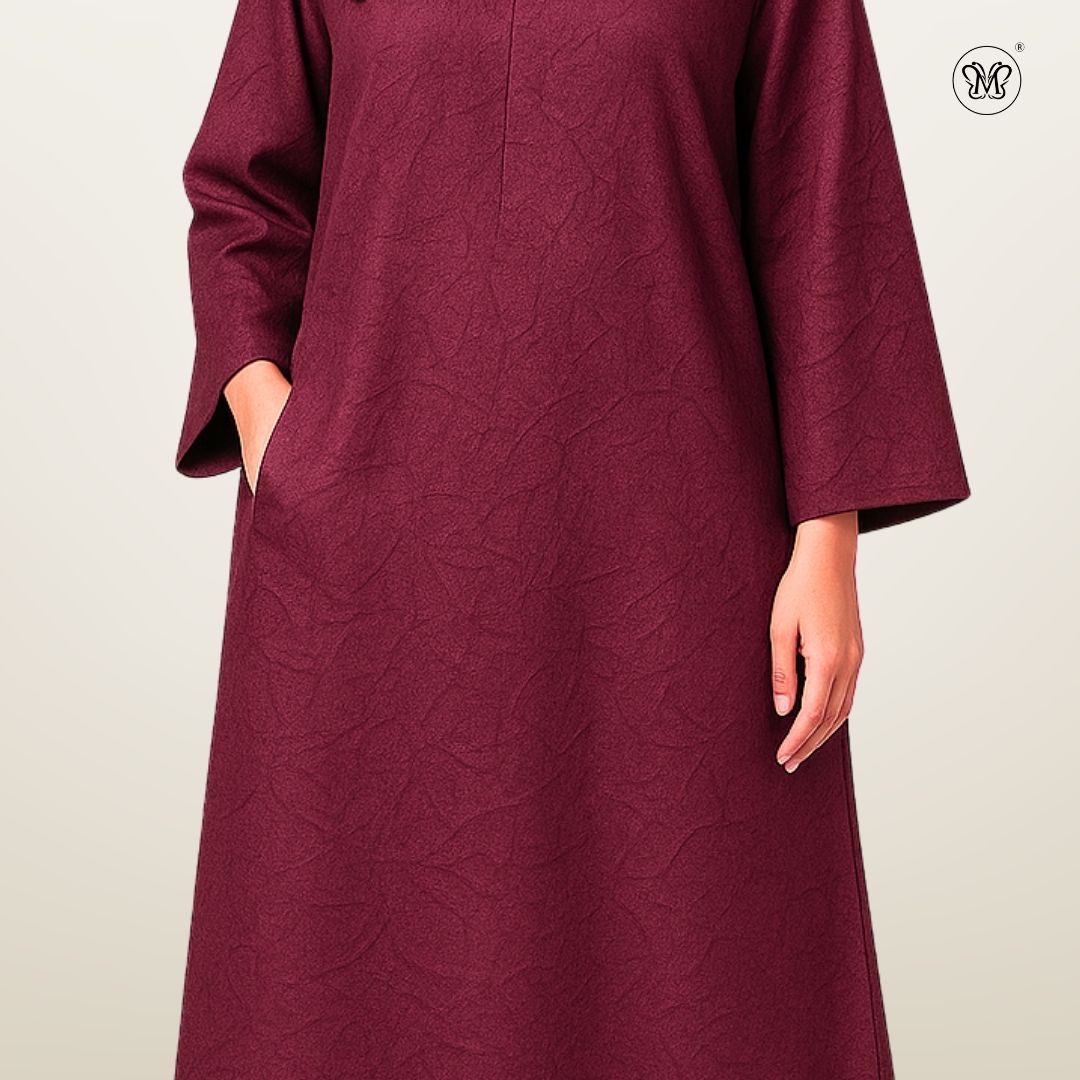 Textured Maxi Dress