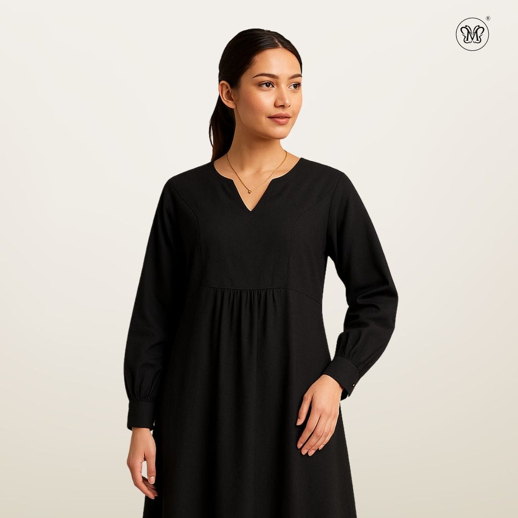 V-Neck Maxi Dress