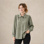 Narrow Stripes Casual Blouse
