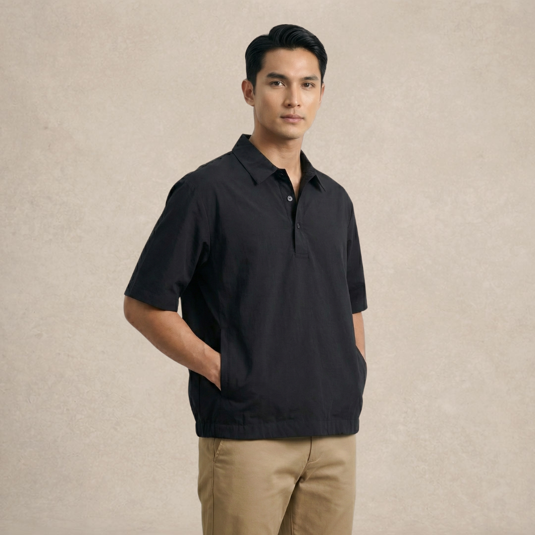 Elasticated Back Hem Shirt