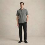 Men Shirt with Button Placket