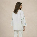 Floral Embroidered Cardigan