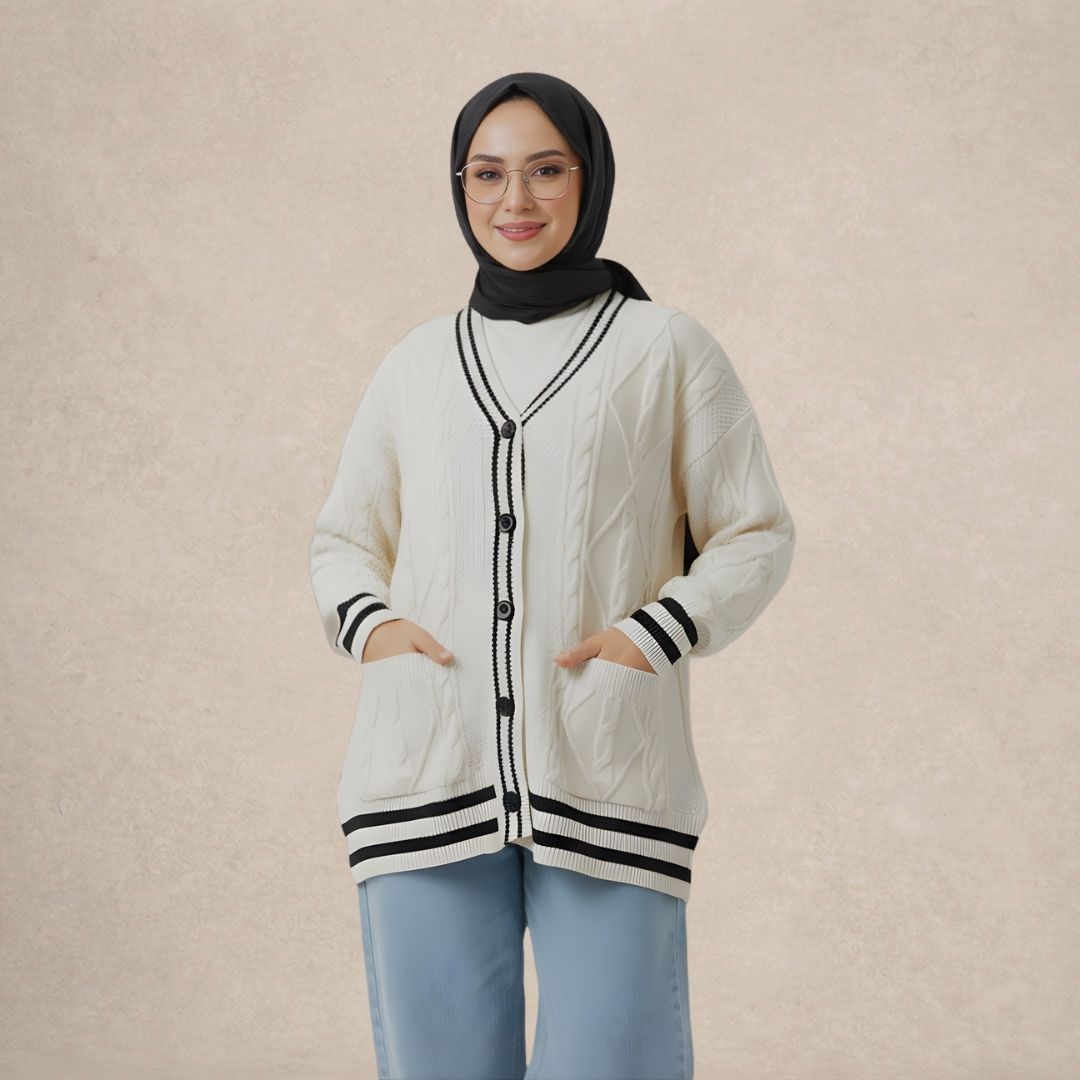 Baggy Outerwear Knitwear