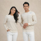 Unisex Striped Knitwear