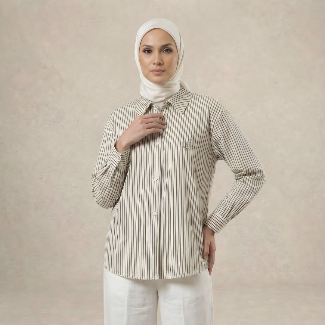 Ladies Striped Shirt