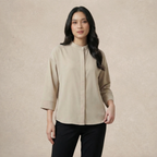 Modest Blouse Wide Sleeves