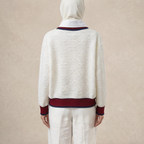 Textured Knit Collar Top