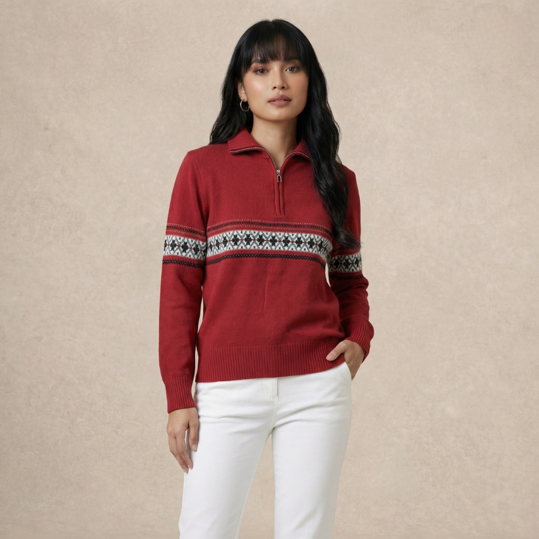 Nordic Zip Knitwear