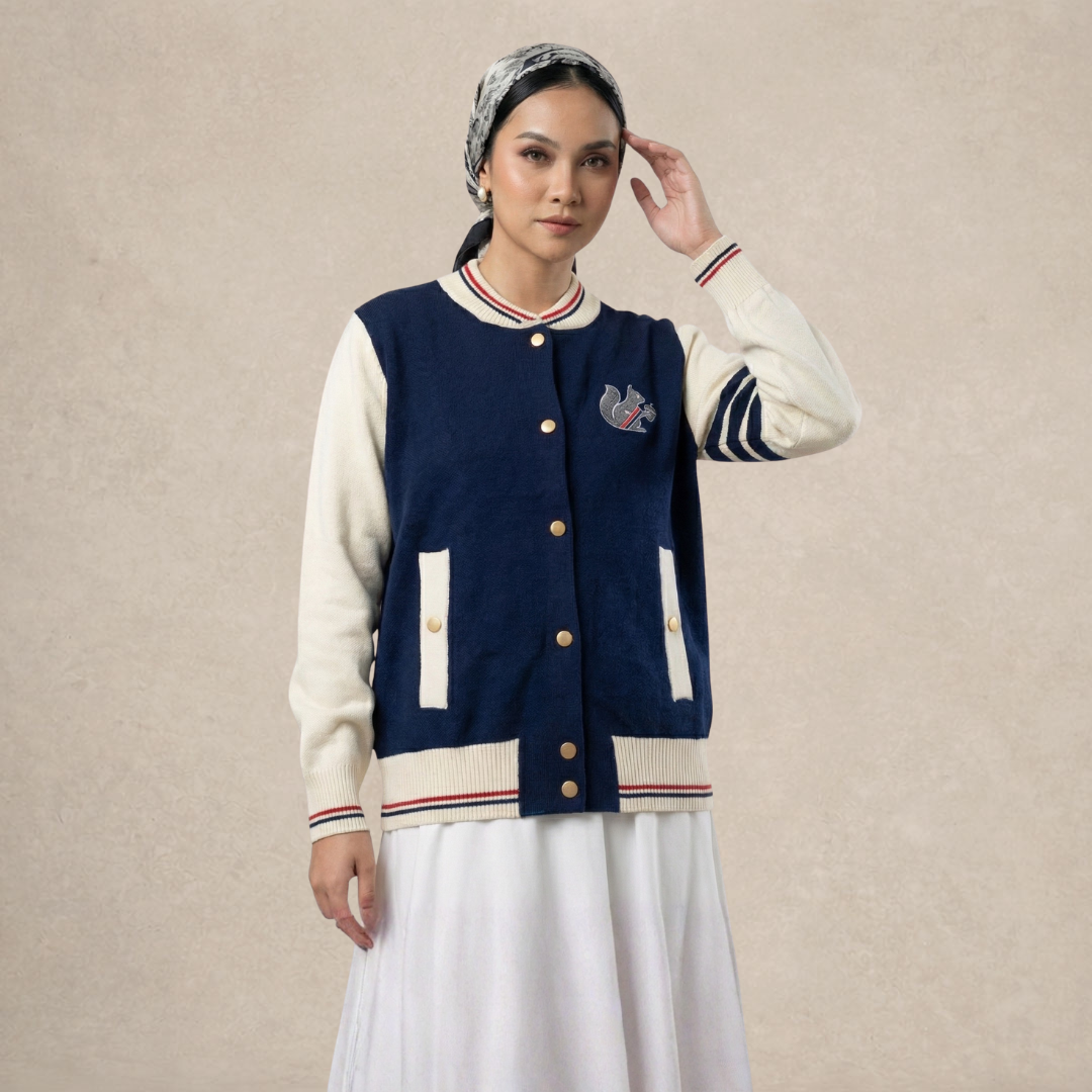 Knitted Bomber Jacket