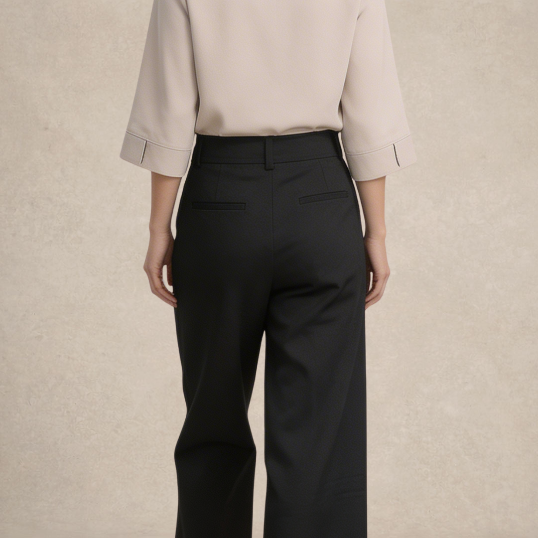 Classic Double Button Pants