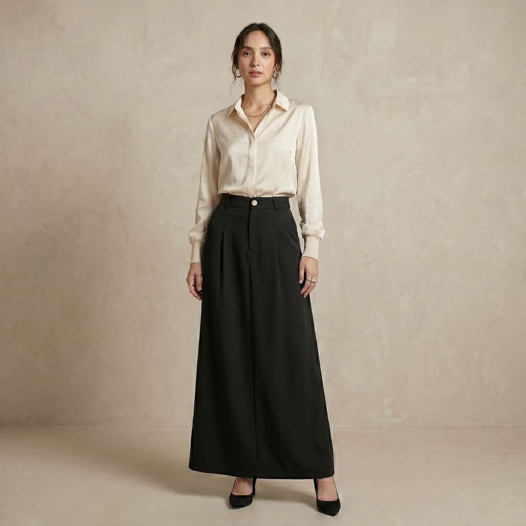 Maxi A-Line Regular Fit Skirt