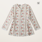 Peplum Semi-Fitted Blouse