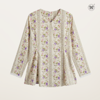 Peplum Semi-Fitted Blouse