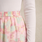 Printed Multi-Tiered Maxi Skirt