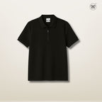 Men's Waffle-Knit Polo Shirts