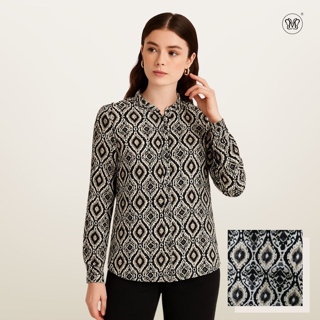 Ladies Printed Blouse L1