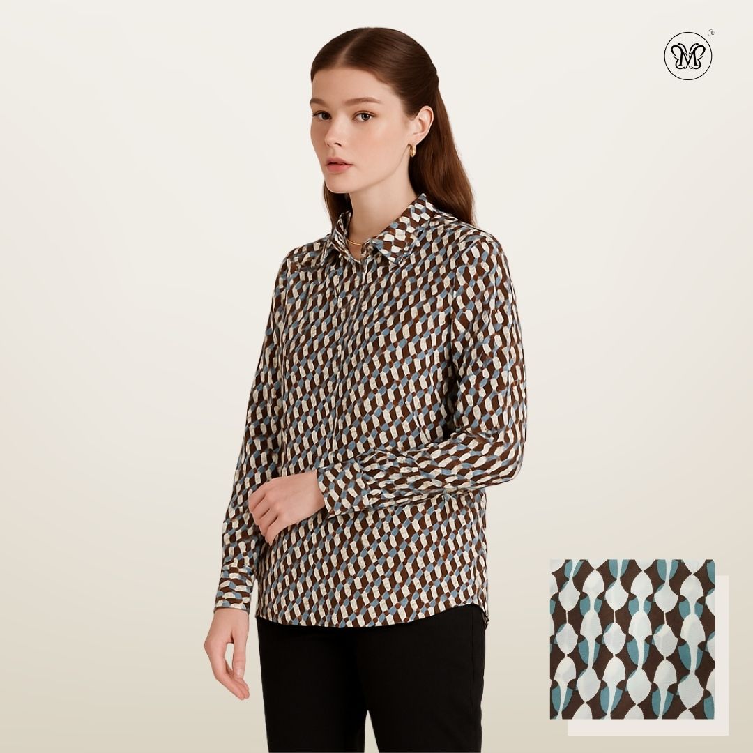 Ladies Printed Blouse L1