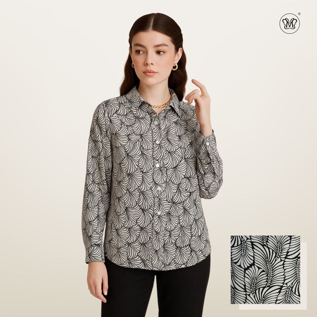 Ladies Printed Blouse L1