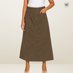 A-Line Belt Loop Skirt