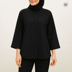 Modest Blouse Wide Sleeves