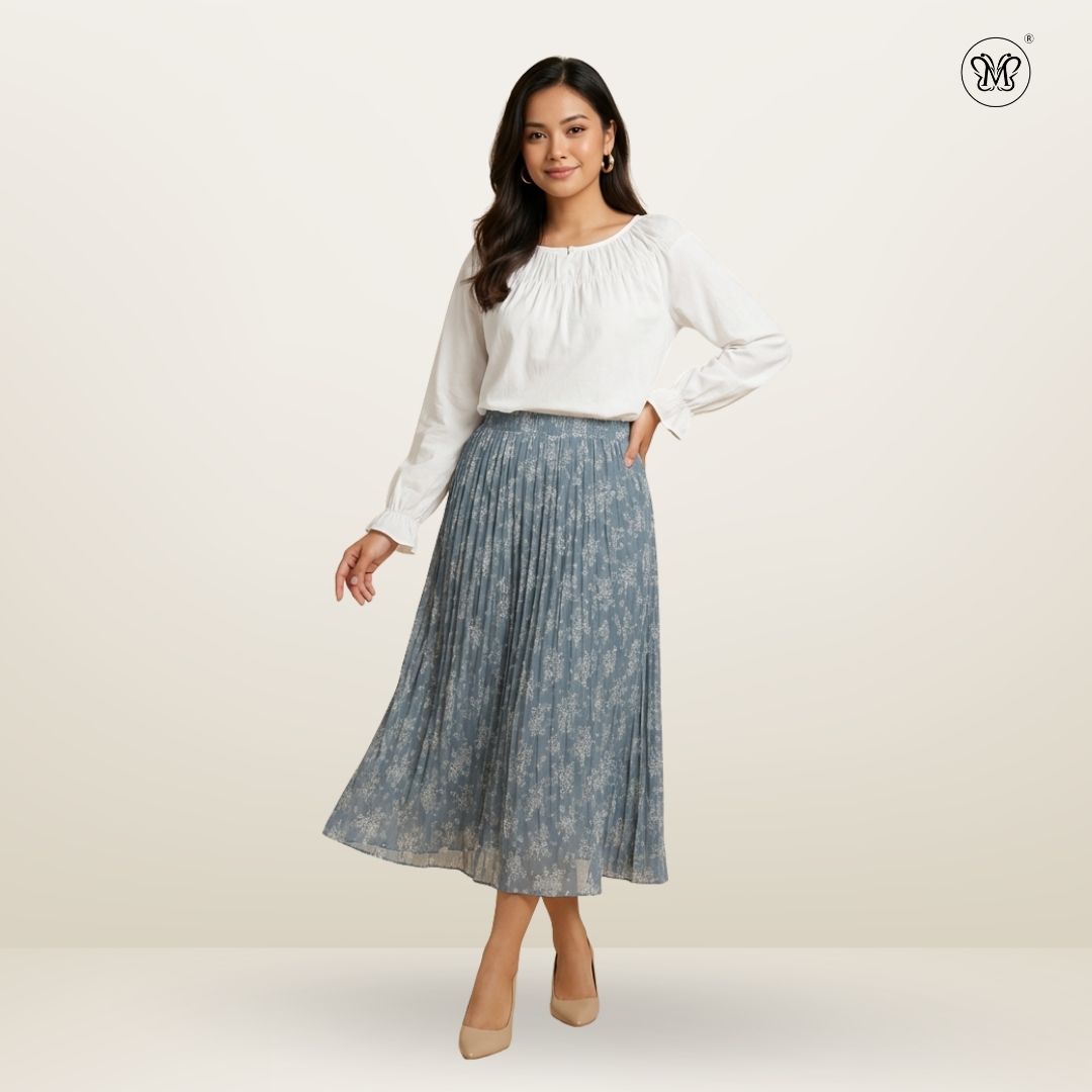 Free Size Pleated Skirts L3
