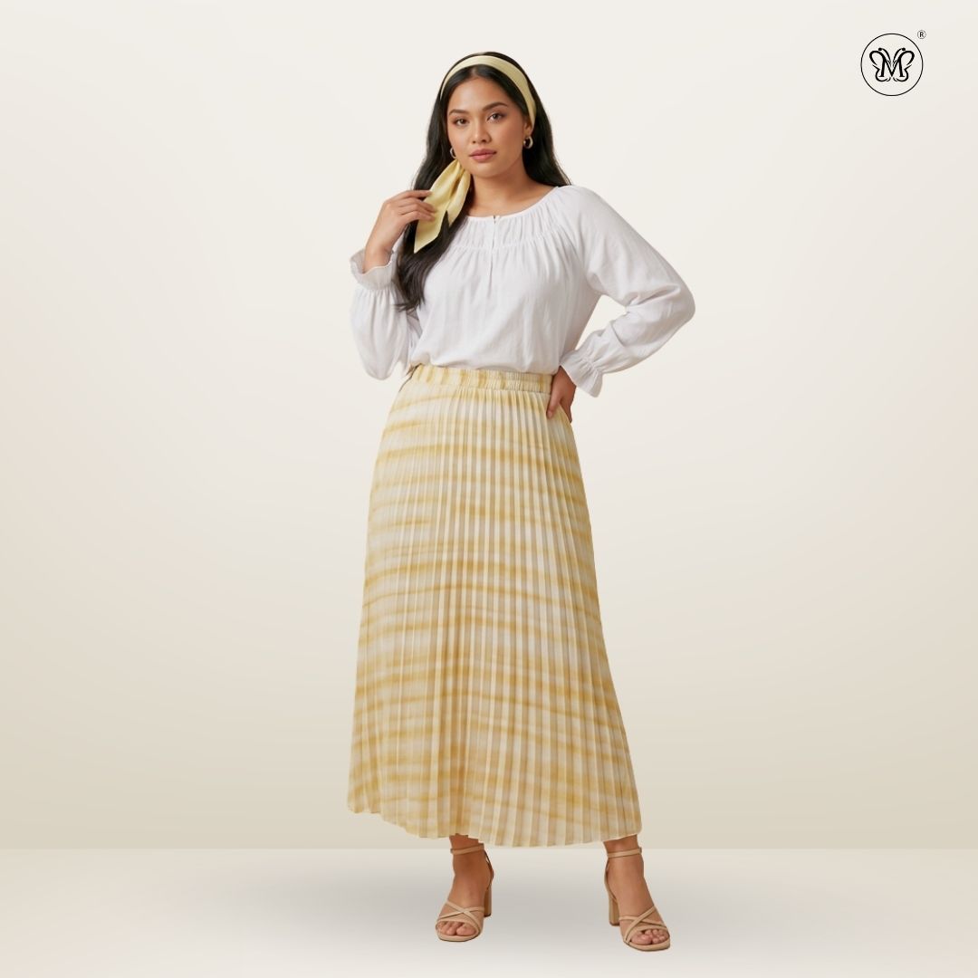 Free Size Pleated Skirts