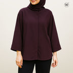 Modest Blouse Wide Sleeves