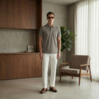 Men Shirt with Button Placket