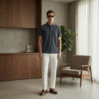 Men’s Polo Shirt Texture Pique