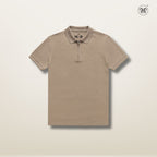 Men's Waffle-Knit Polo Shirts