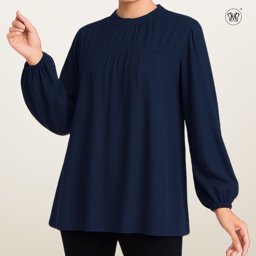 Modest Top With Soft Drape